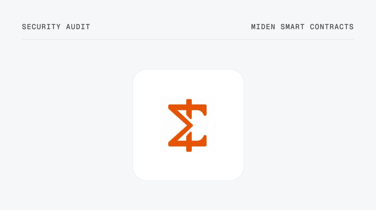 Miden Smart Contracts Audit