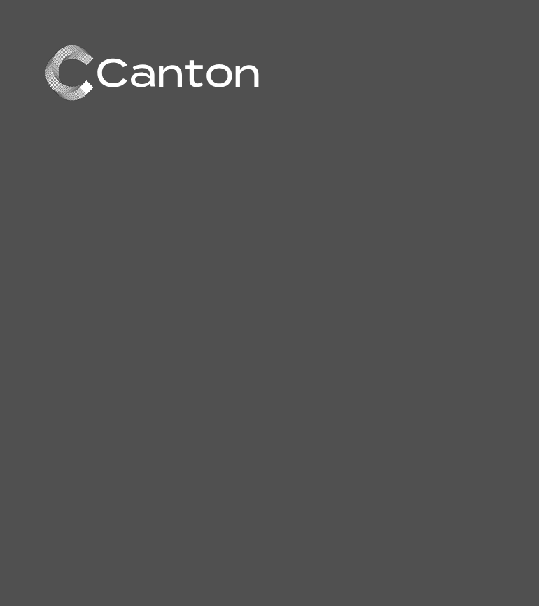 Canton logo on a charcoal tile