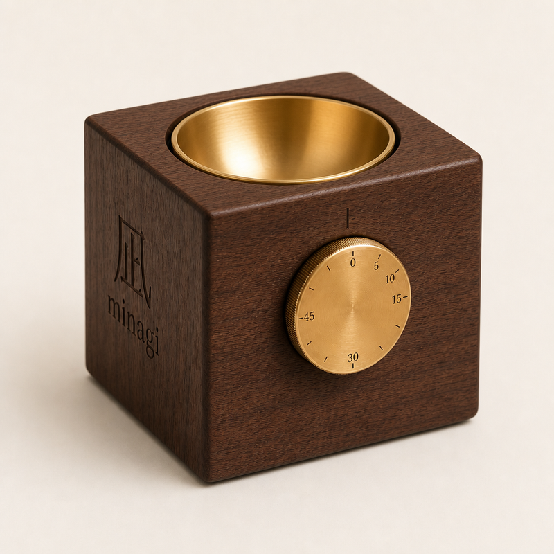 minagi, the mechanical focus timer by co-Founded by AI