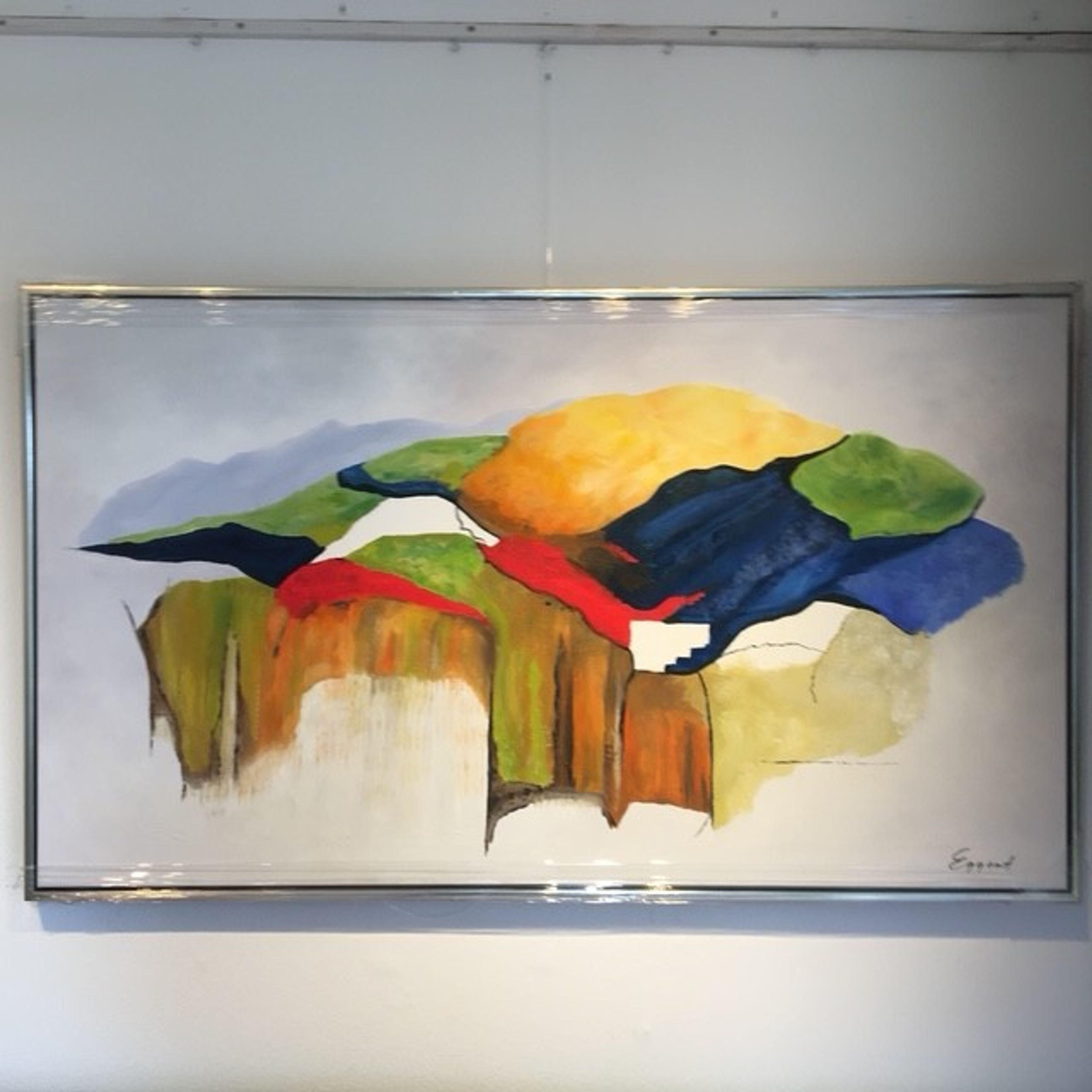 Tunø – painting by Bent Eggert Sørensen
