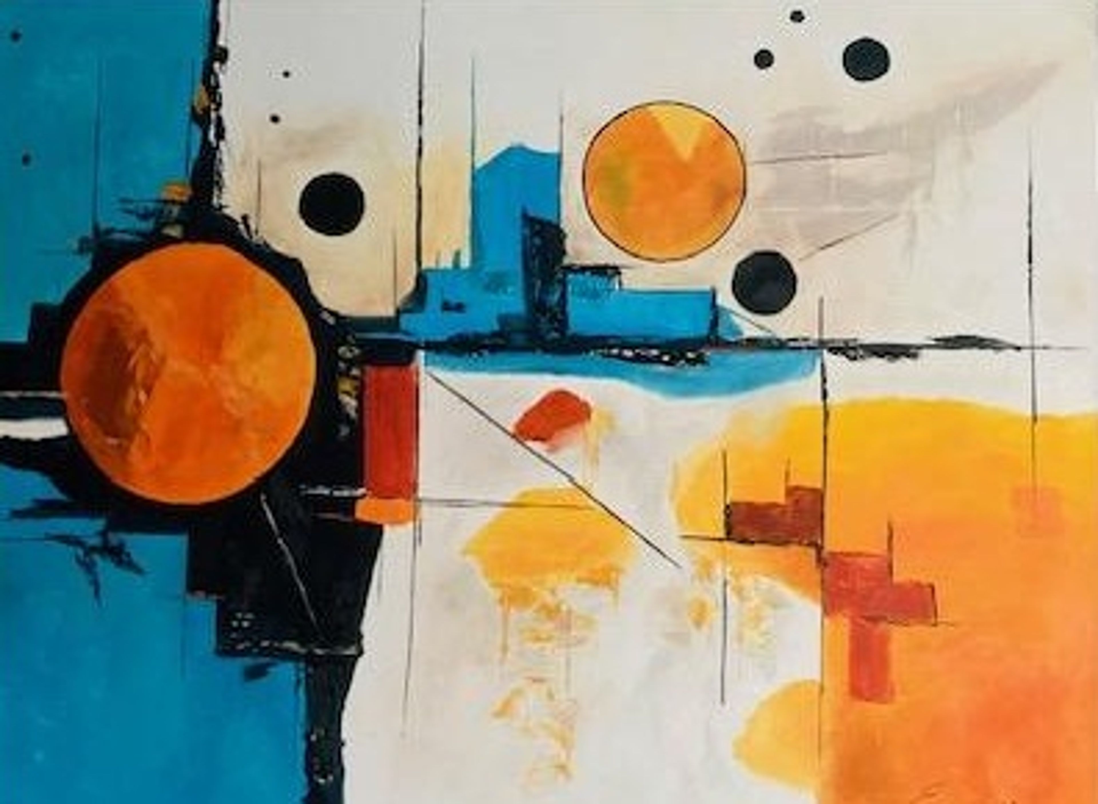 Uden titel, nr. 16 – painting by Bent Eggert Sørensen