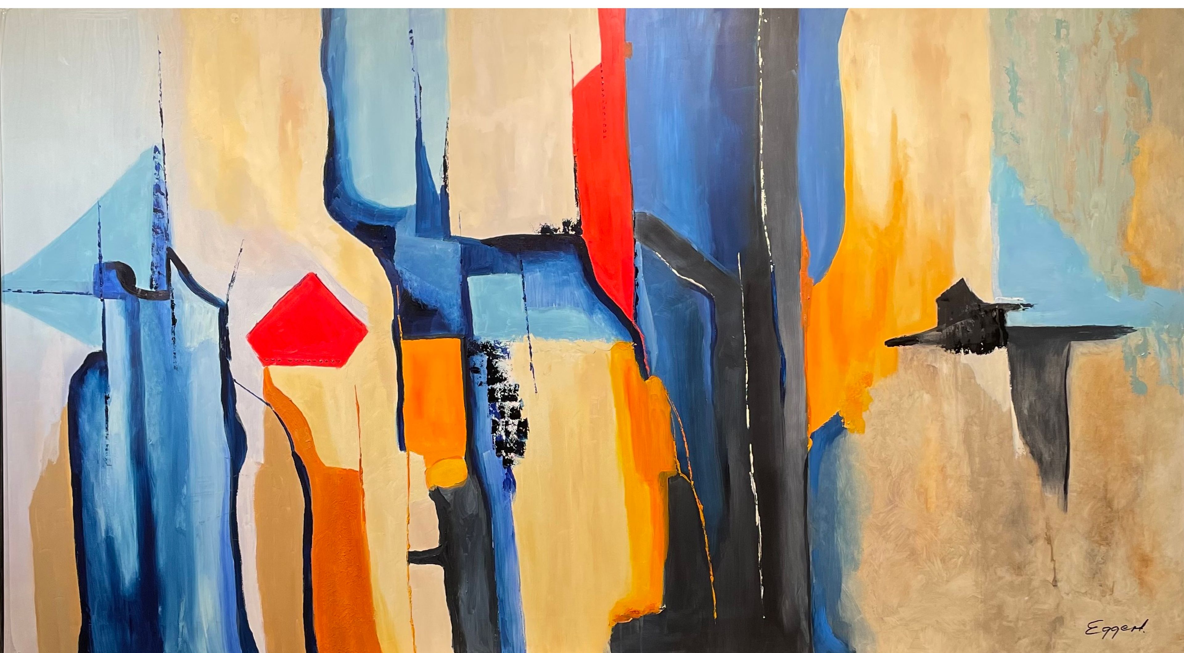 Nr.: 08 – painting by Bent Eggert Sørensen