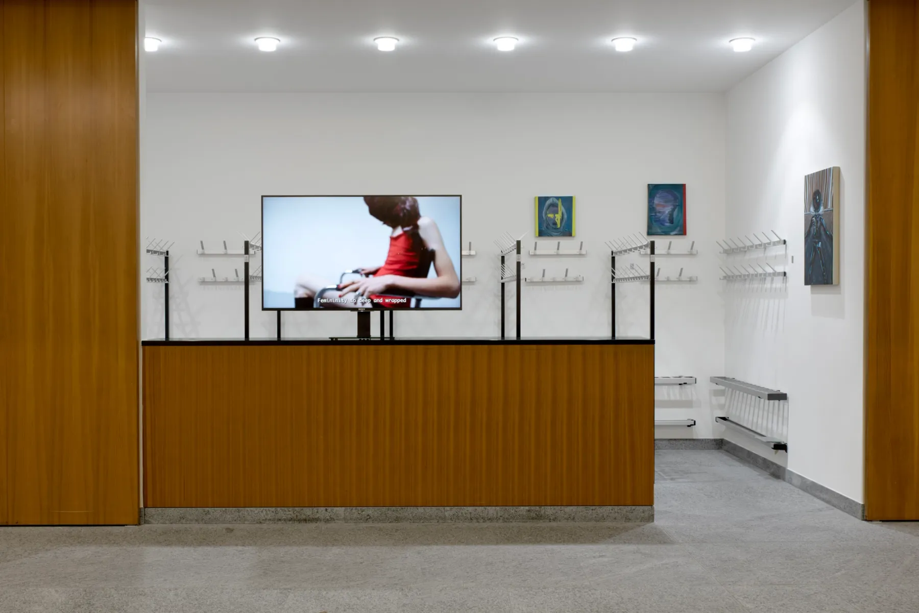 Office Hours, Gaby Sahar - Origins (2019), Profile with Red Stripe (2026), Ball Head (2025), Photography James Bantone