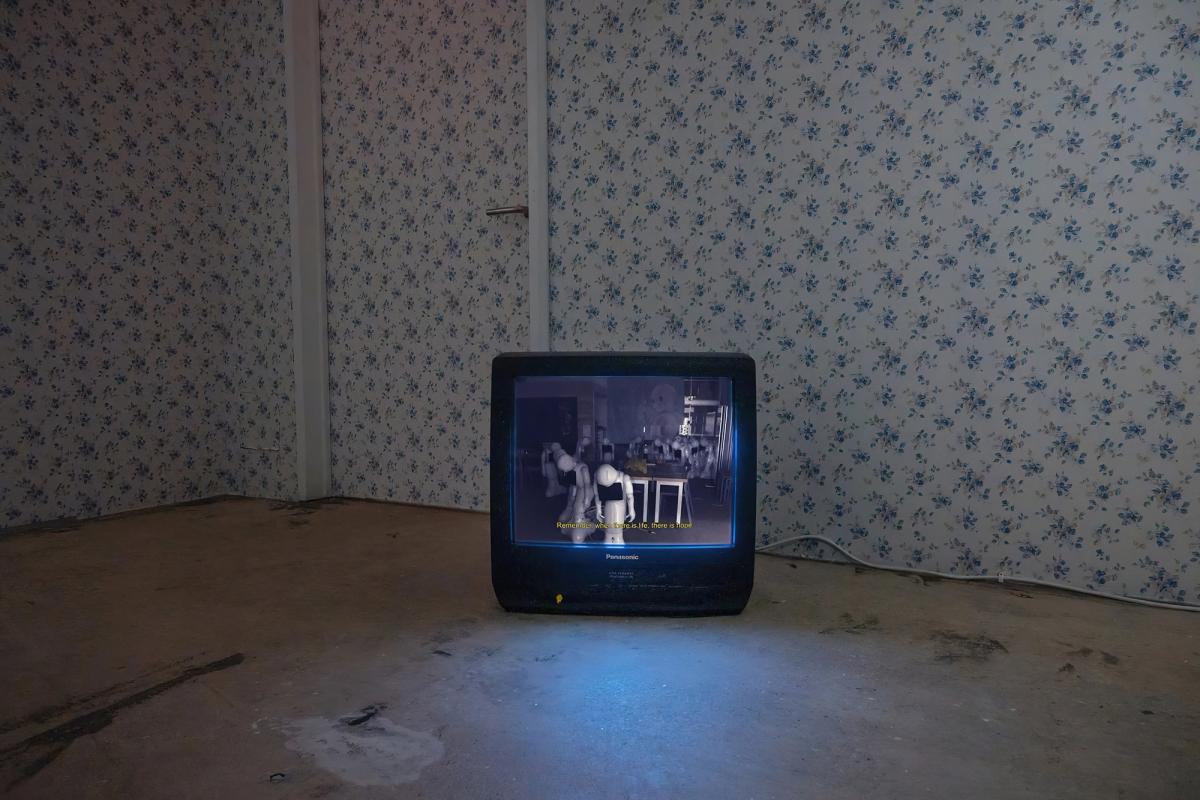 Bootleg Oracle, 2020. Installation view. Photography by Charlie Rubin, courtesy of Swiss Institute
