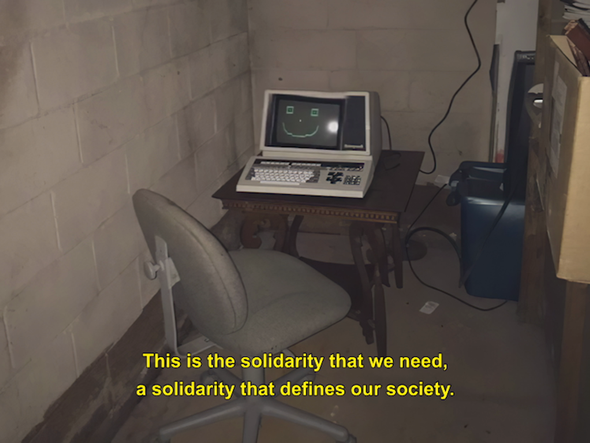 Bootleg Oracle, 2020. Video still. Courtesy of the artist