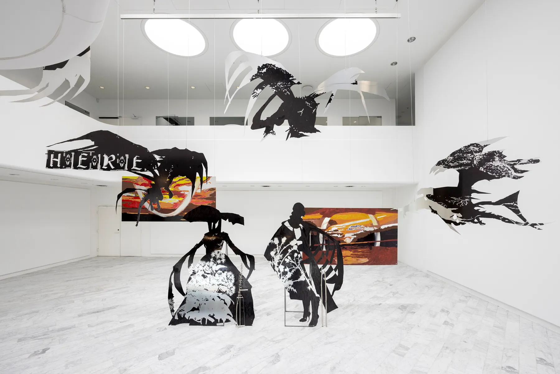 Lito Kattou, Rain Calling, 2022, installation view