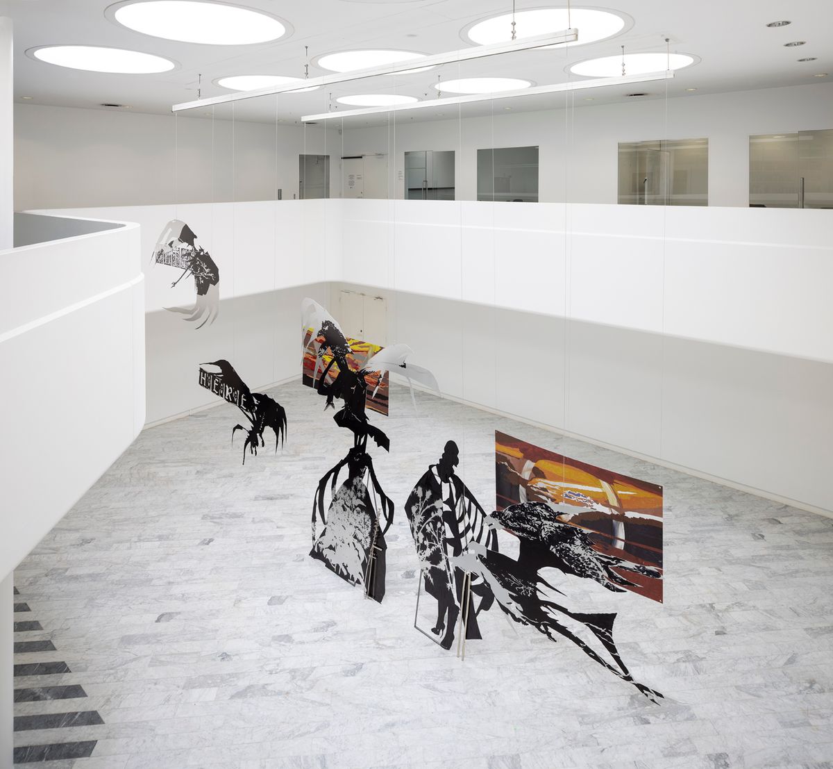 Lito Kattou, Rain Calling, 2022, installation view