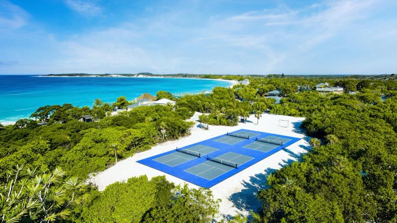 Holland America brings pro Pickleball to private Caribbean island