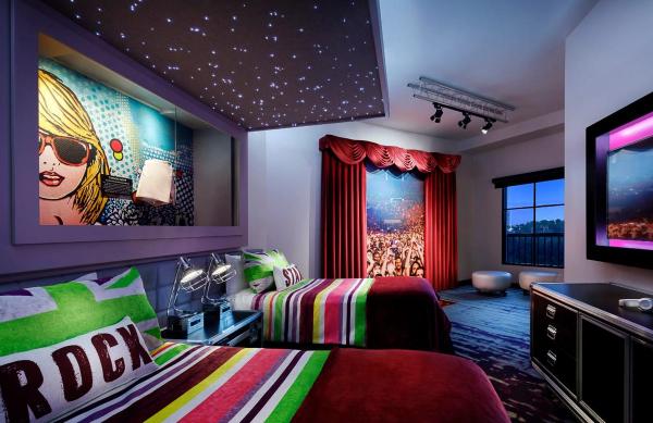 There's a room for every kind of rockstar at Universal's Hard Rock Hotel