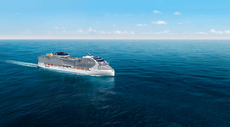 MSC World Asia completes final sea trials and will start Mediterranean sailings in December
