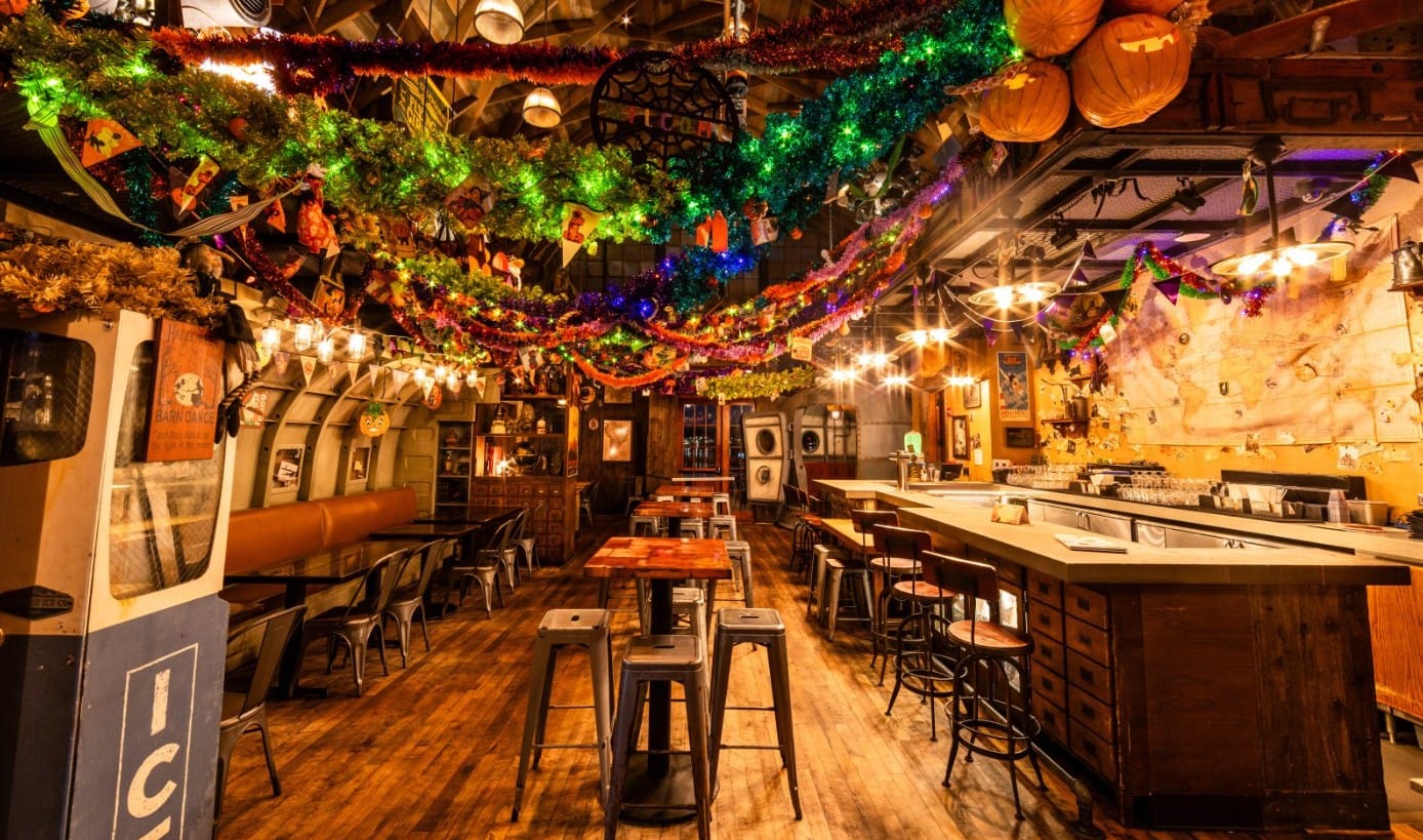Jock Lindsey’s Hangar Bar has had a serious ghoul-up for Halloween
