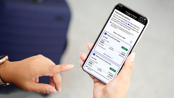 United app lets delayed passengers stand by for earlier flights