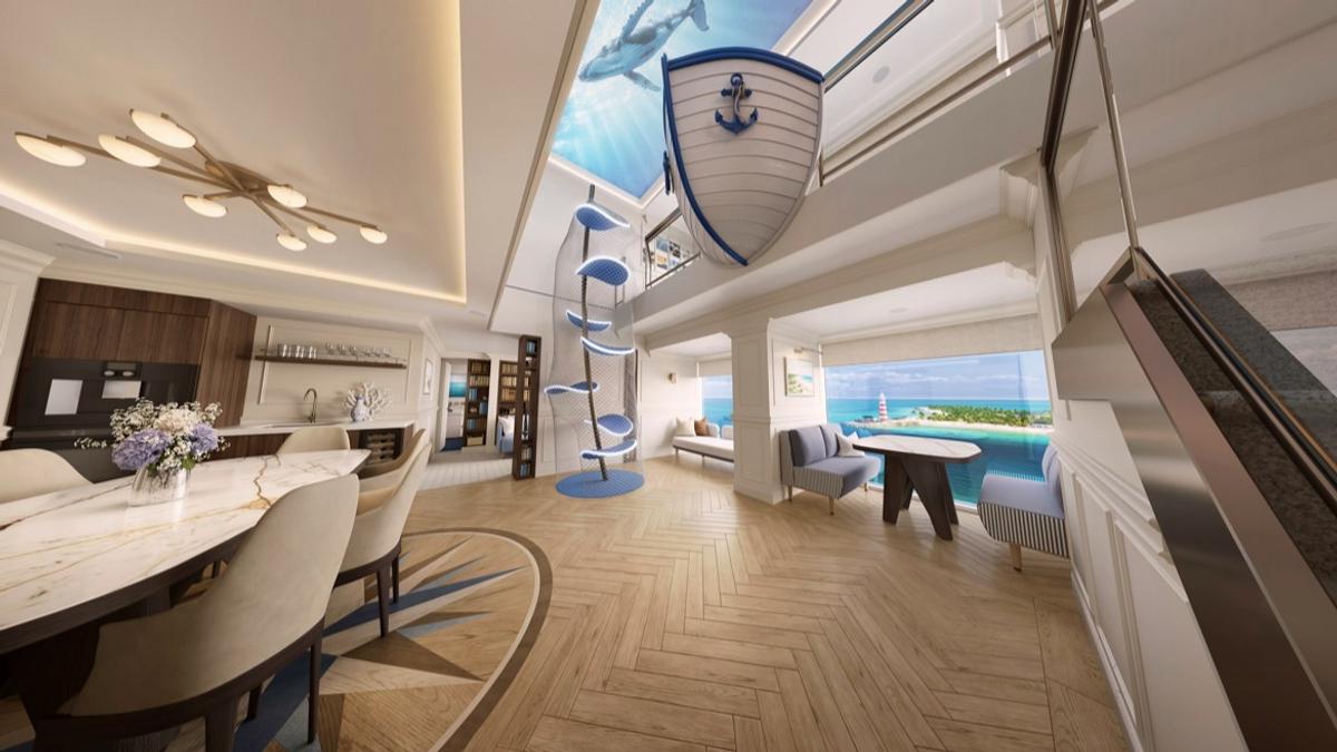 MSC Cruises adds two-storey family villa to new flagship