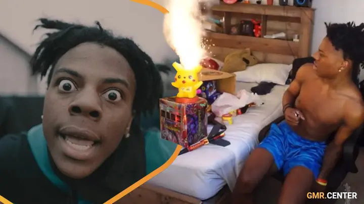 YouTuber IShowSpeed sets off fireworks in his room during insane 4th of July stream
