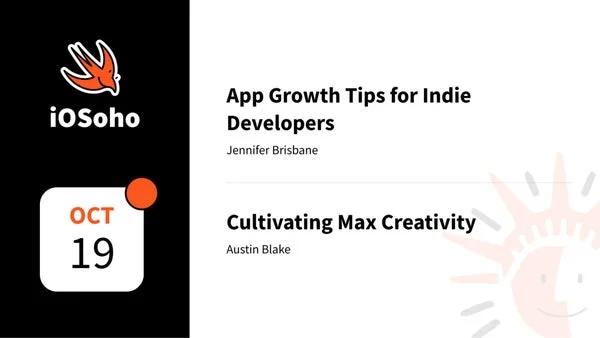 New York App Week by RevenueCat IndieDev Talks agenda artwork