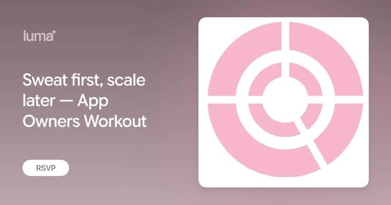 App Owners Workout event artwork