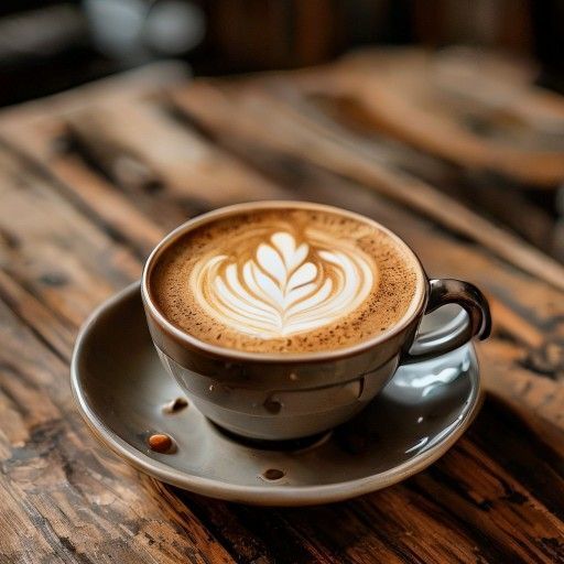 Café con leche vegano