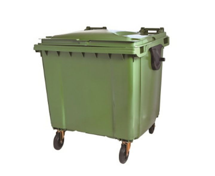 자동 상차용 분리수거함(HDPE 1100L FLAT)