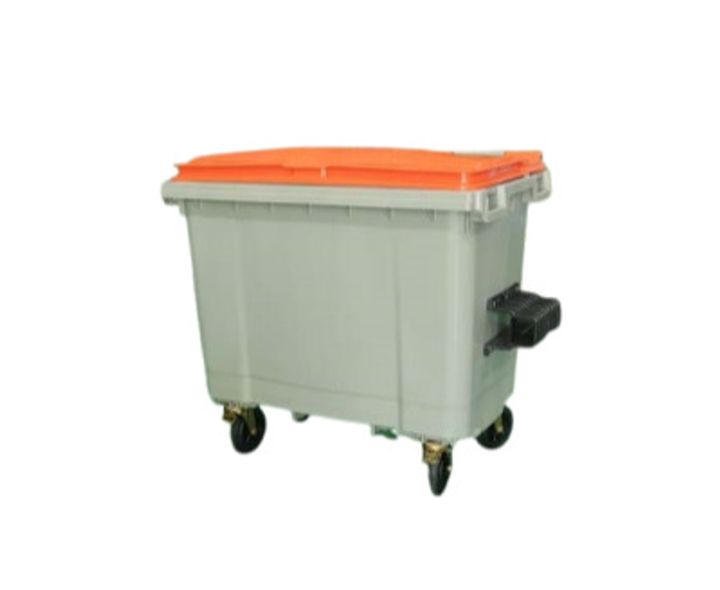 자동 상차용 분리수거함(HDPE 660L 포크형)