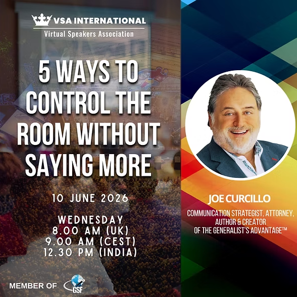 5 Ways to control the room without saying more