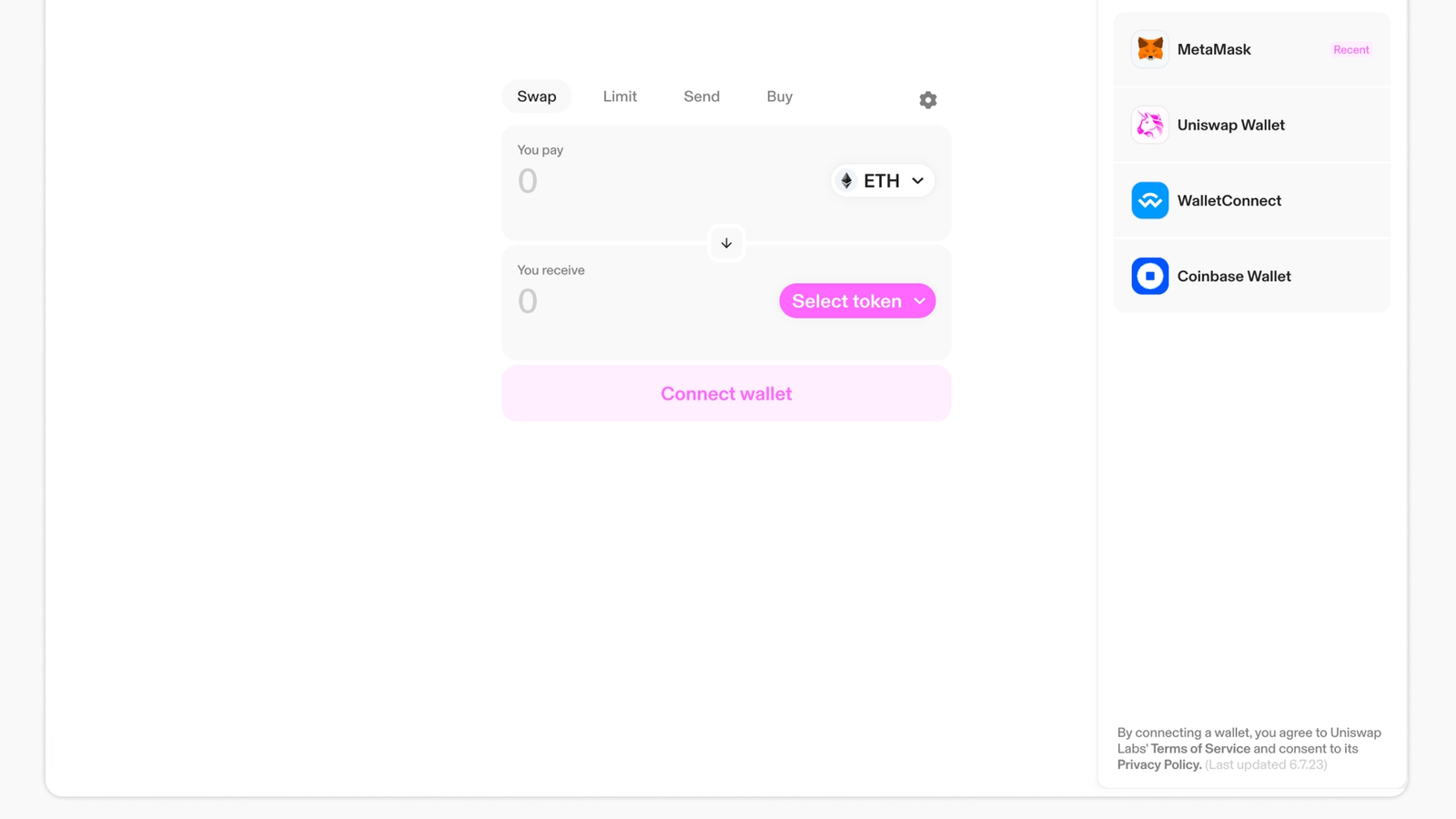 Crypto swapping made easy,