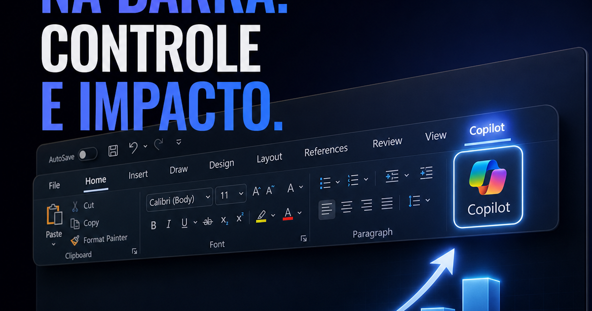 Copilot no Word, Excel e PowerPoint