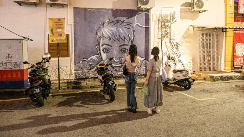 There is plenty of fun street art around Georgetown, especially around Armenian Street