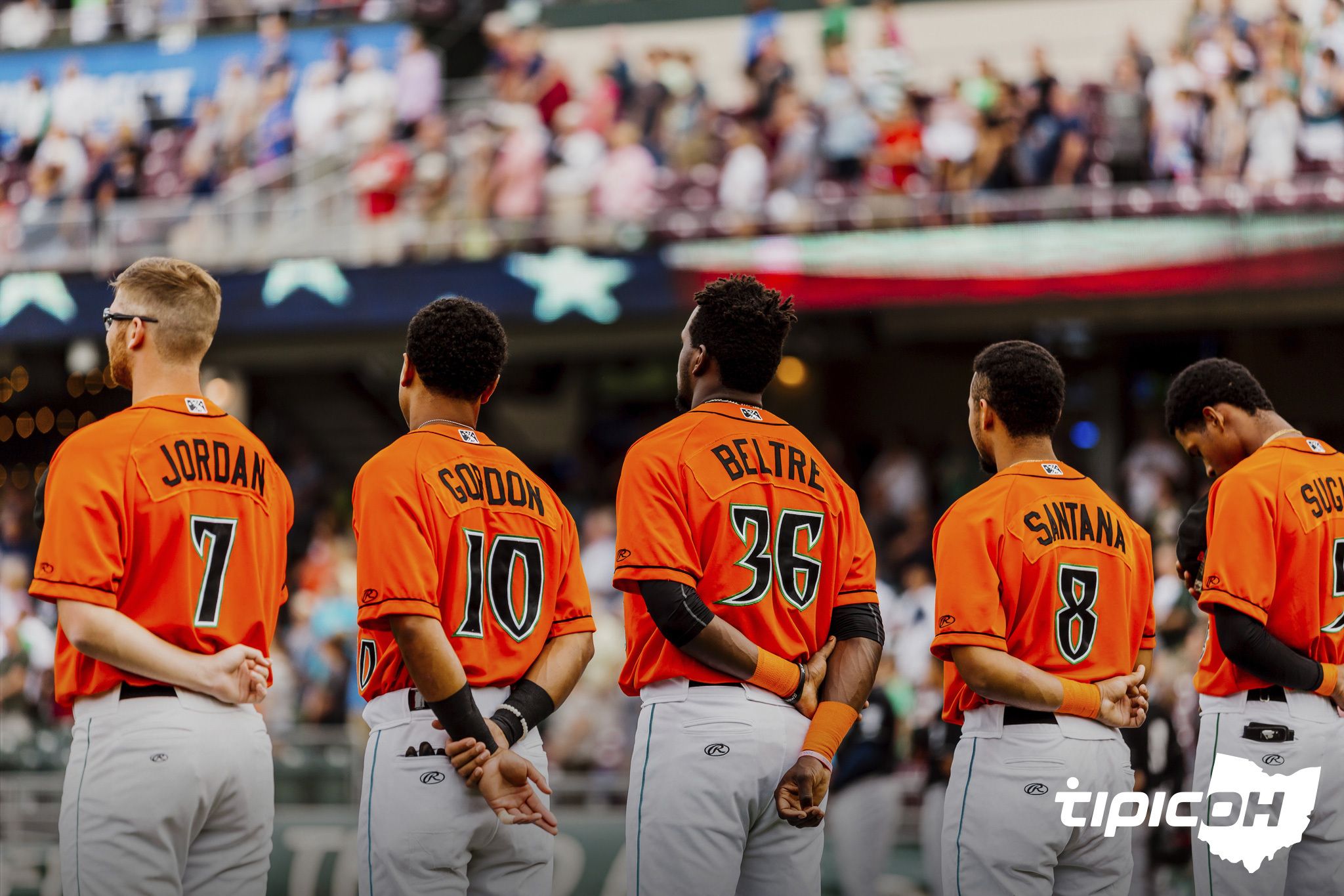 Running from - Dayton Dragons Professional Baseball Team