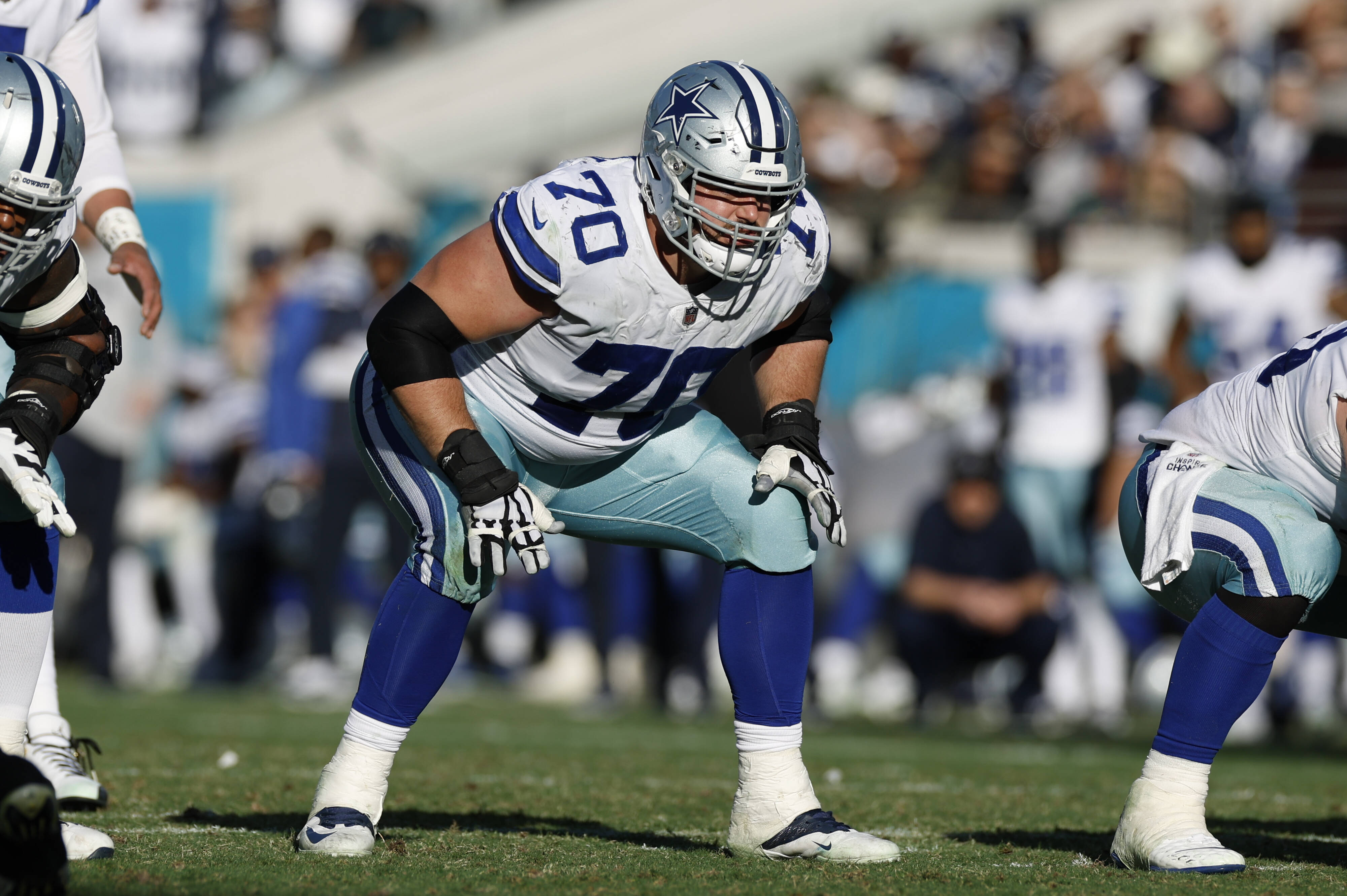 Zack Martin On His Holdout, Steele's New Deal, Giants Defensive Line