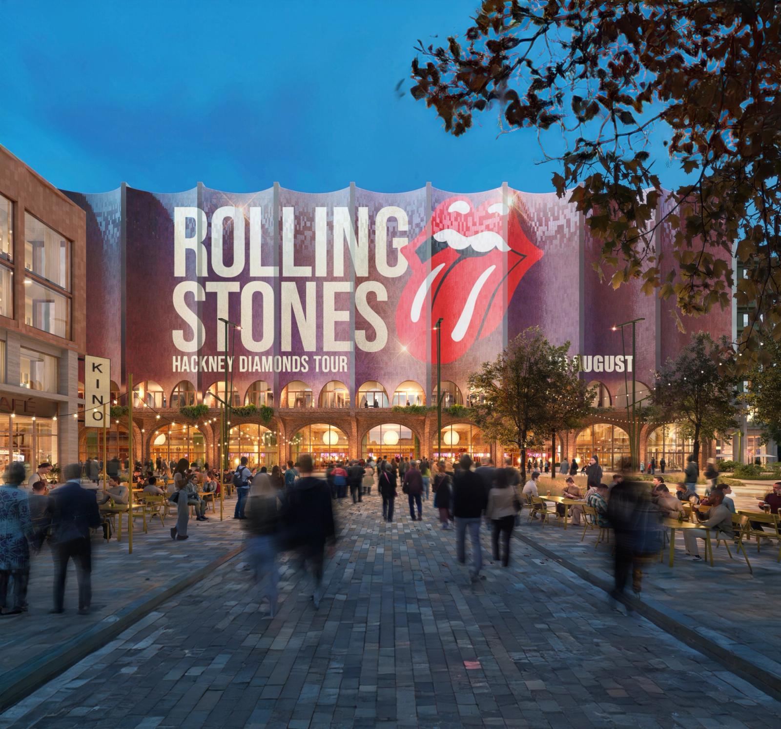 Illustrasjon av hvordan nye Unity Arena vil se ut.