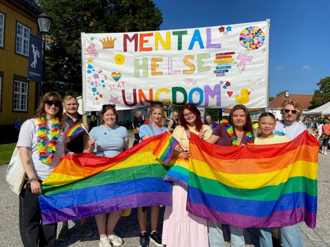 MHU Kongsberg på Pride