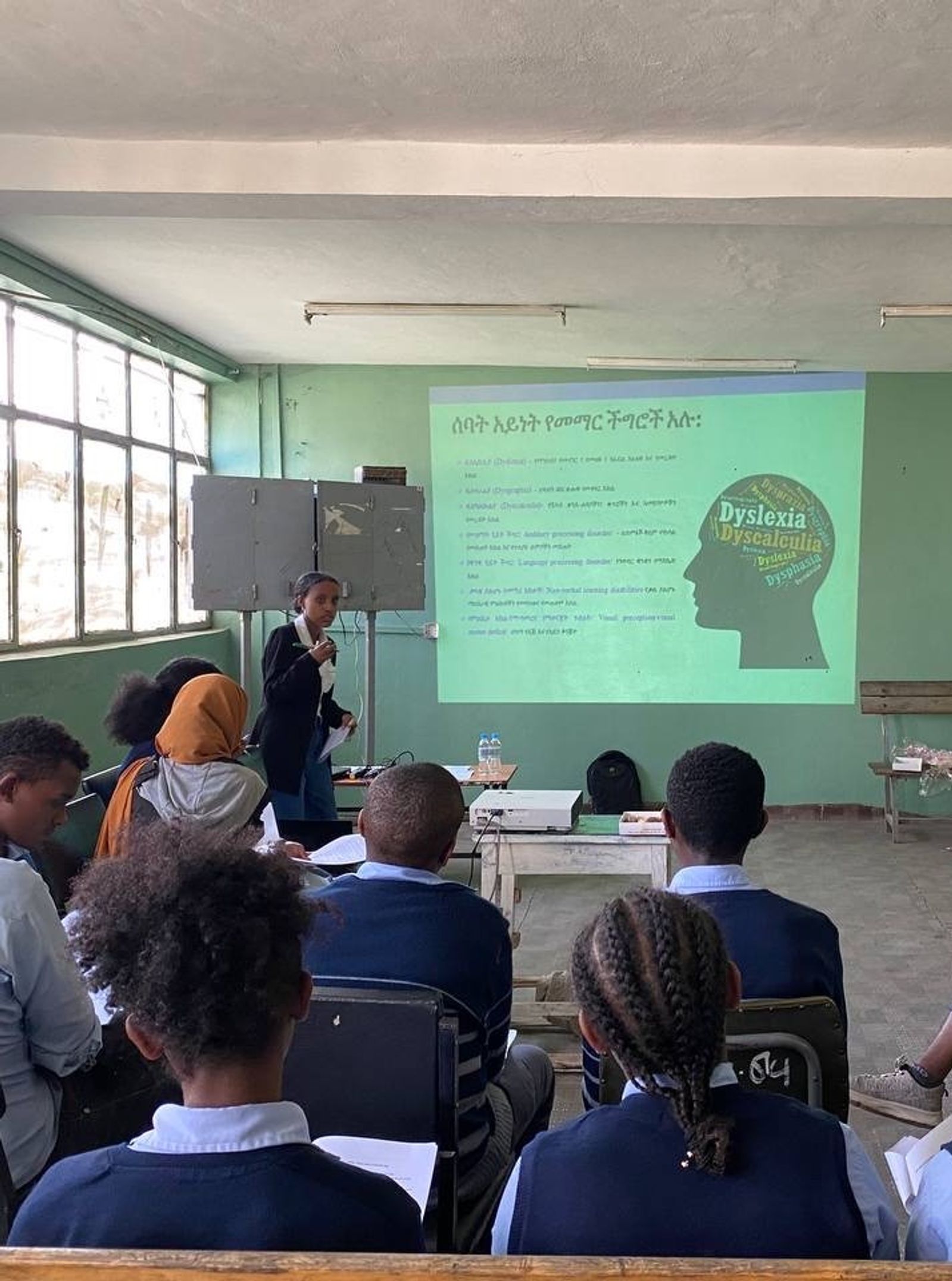 Students receive training in mental health in Ethiopia