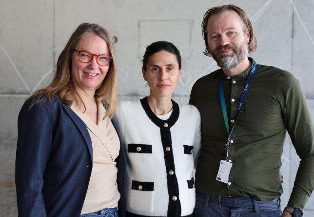Forskerne: Lise Tuset Gustad, Ivana Bojanic og Vegar Sellæg.