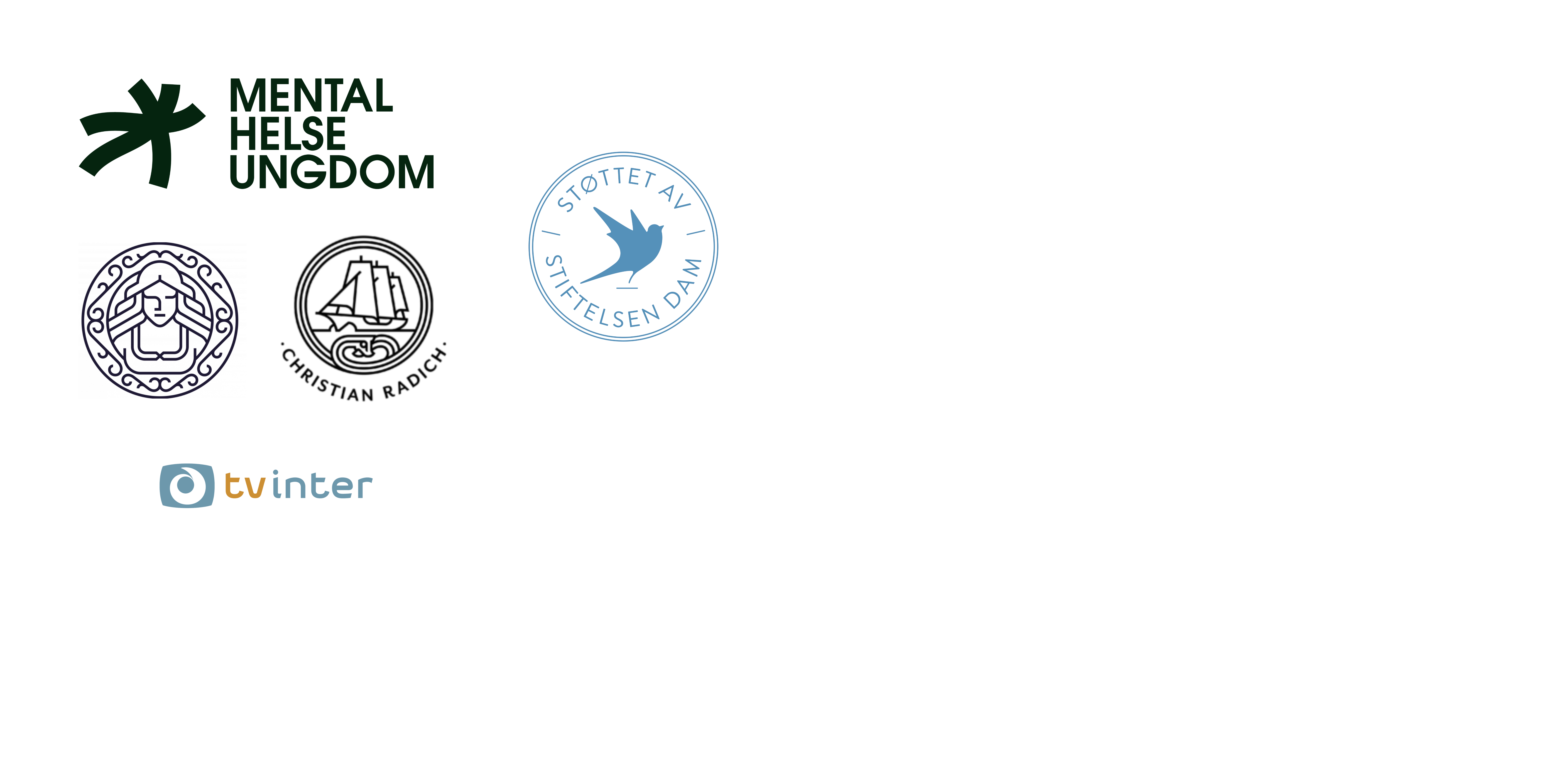 Logobanner for samarbeidspartnere i prosjektet