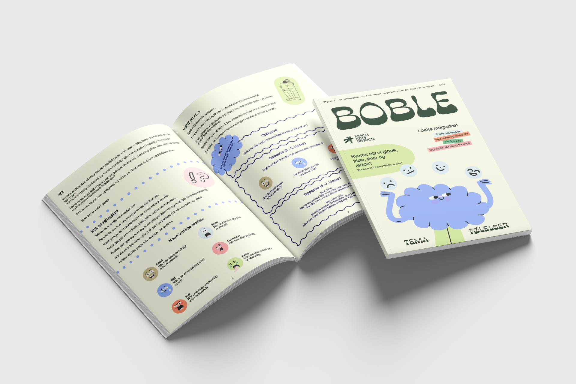 BOBLE, magasin, illustrasjon