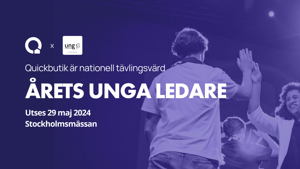 Årets unga ledare utses 29 maj 2024