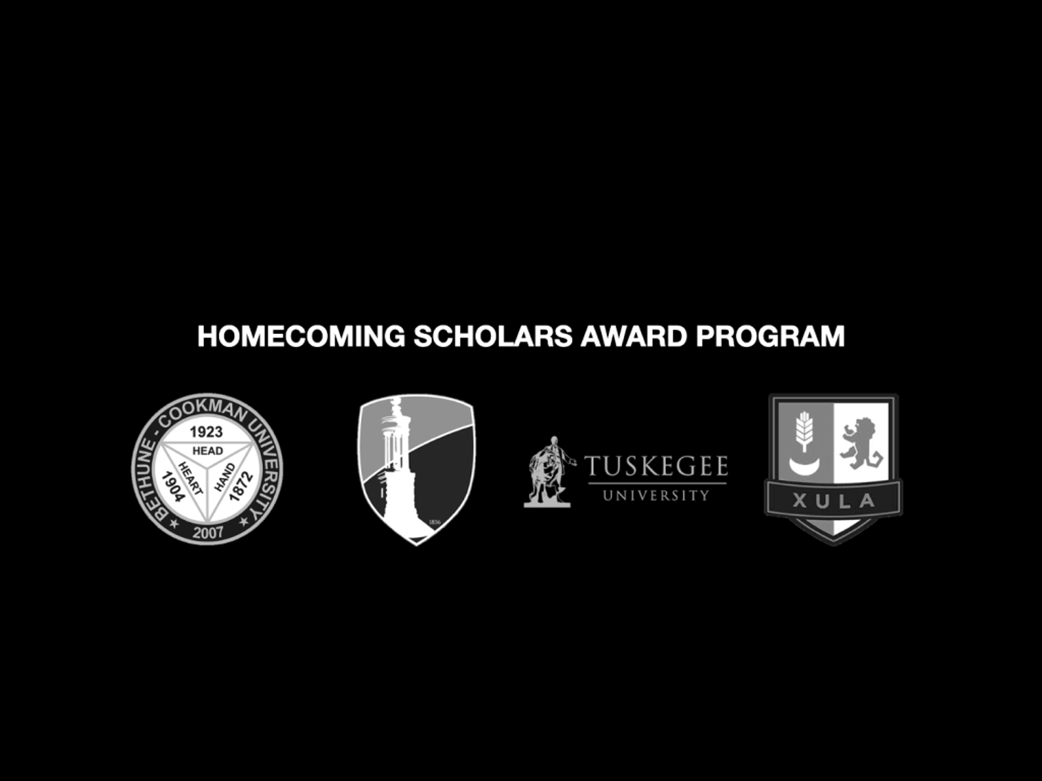 Homecoming Scholars Award Program
