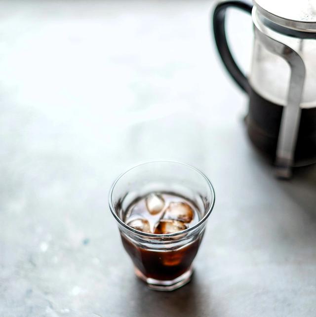 Cold Brew Coffee from a French Press