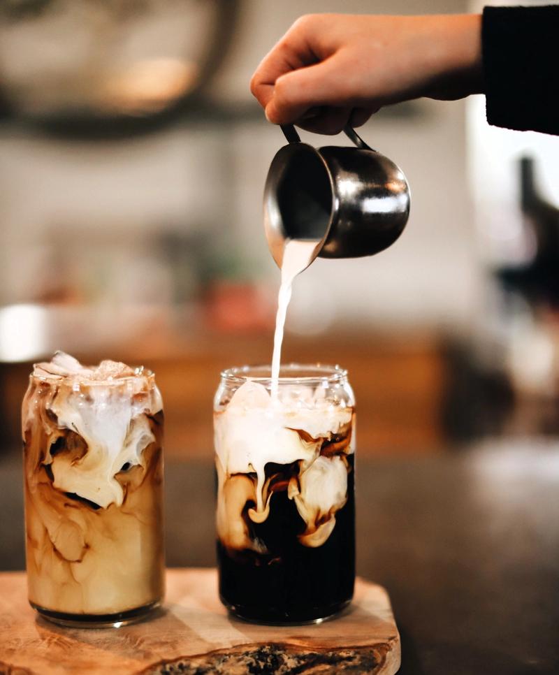 Cold Brew Coffee with Milk