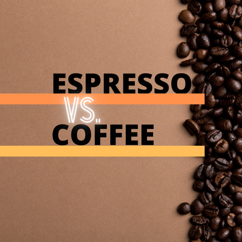 Poster image - Espresso vs. Coffee