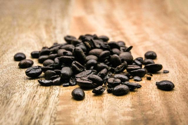 Darkly Roasted Coffee Beans