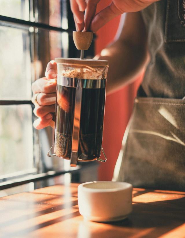 Serving French Press Coffee