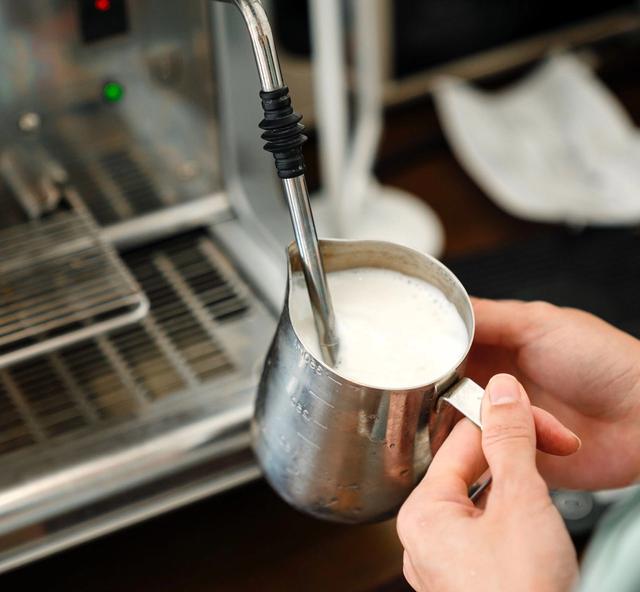 Steaming Milk with Espresso Machine