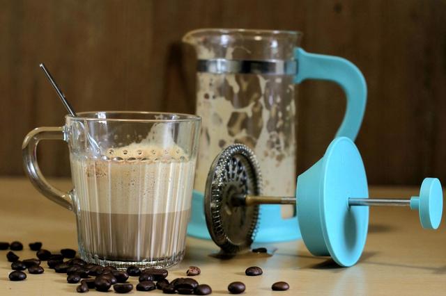 Frothing Milk with French Press