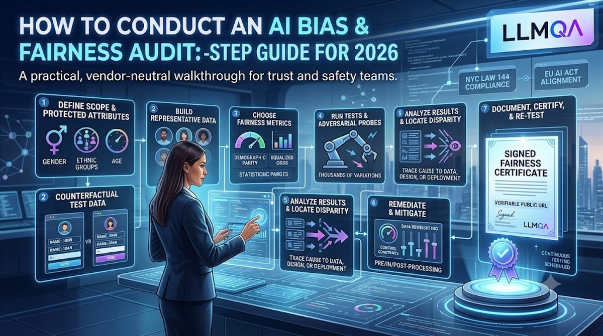 How to Conduct an AI Bias and Fairness Audit (2026 Guide)