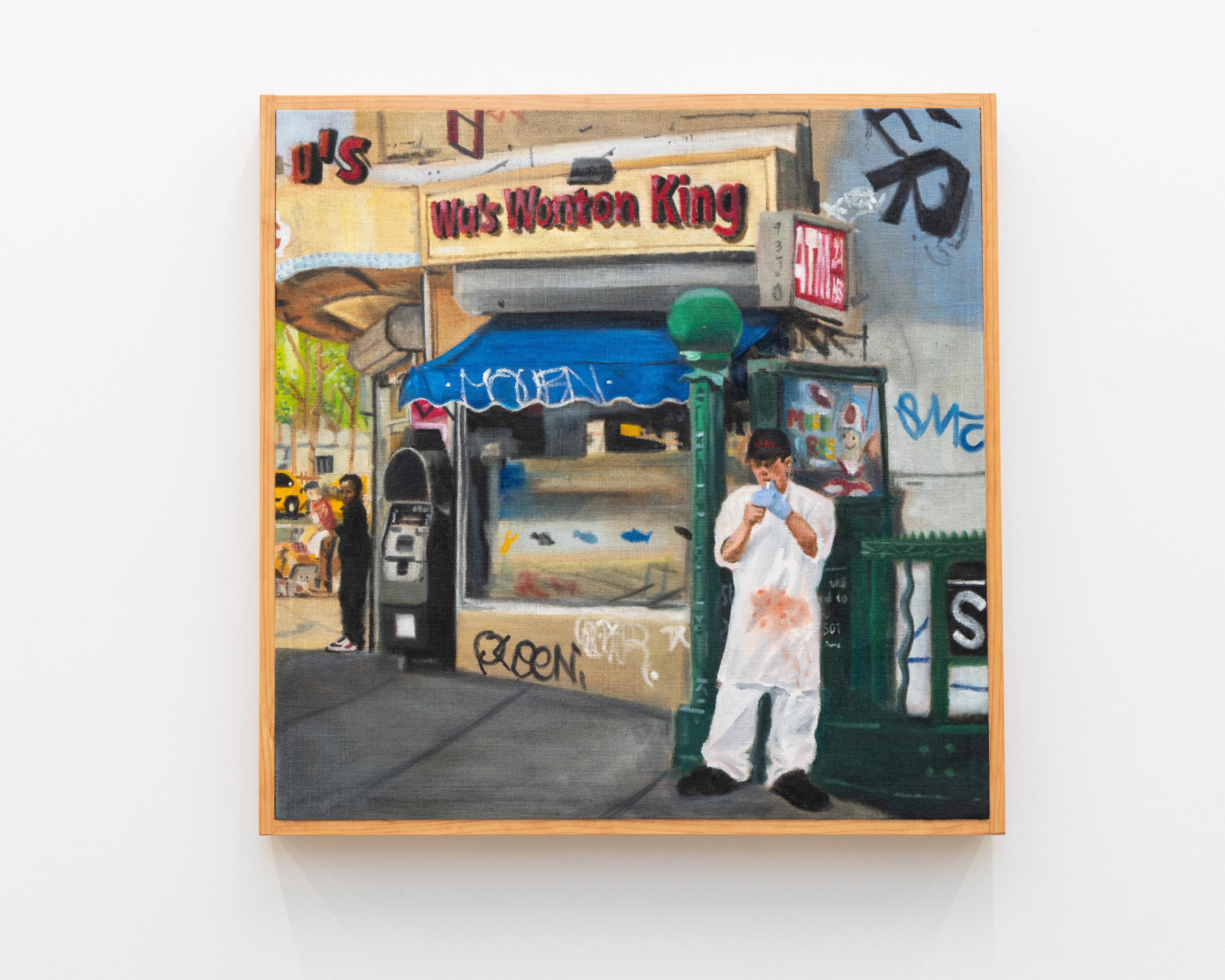 Smoke Break, Greg Simmons, 2025, at 'Revolve'