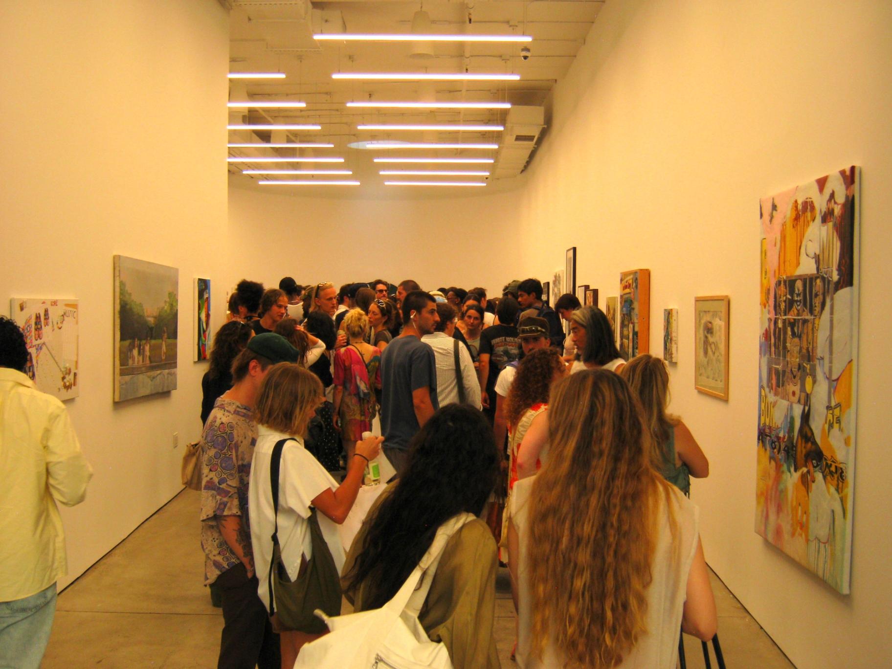 Opening for 'Revolve' group show / presented by Market Gallery 