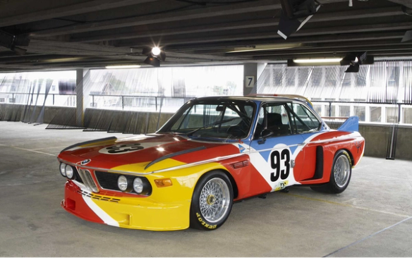 Alexander Calder's BMW Art Car