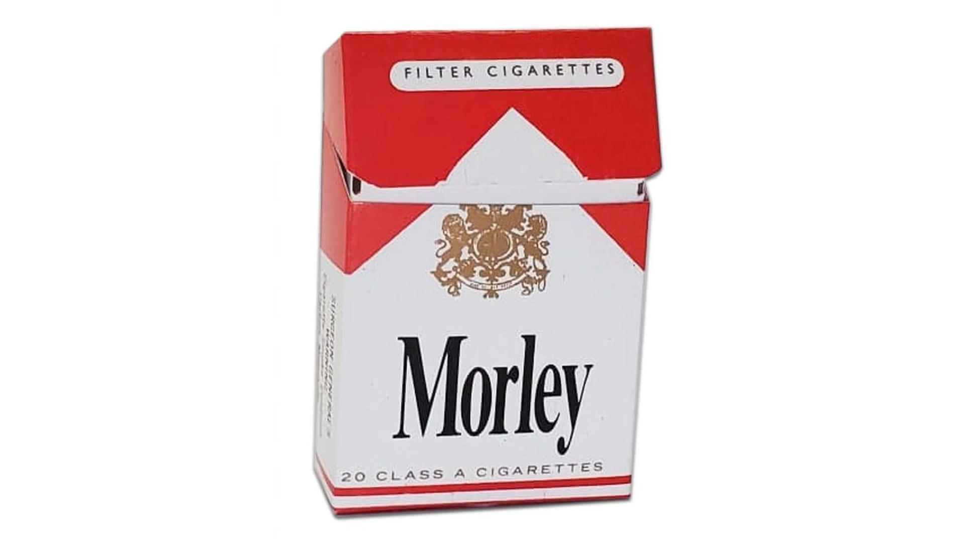 A pack of Morely cigarettes