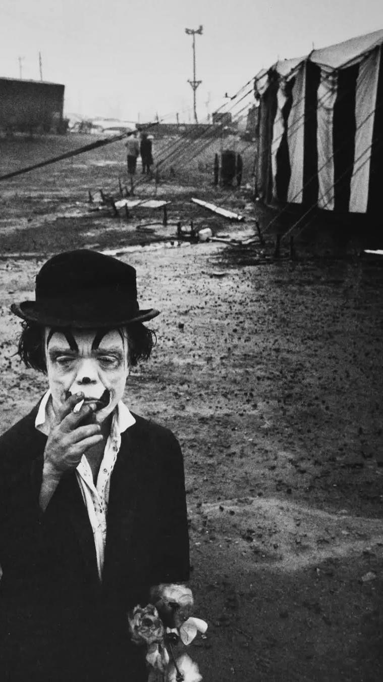 Jimmy Armstrong on a smoke break